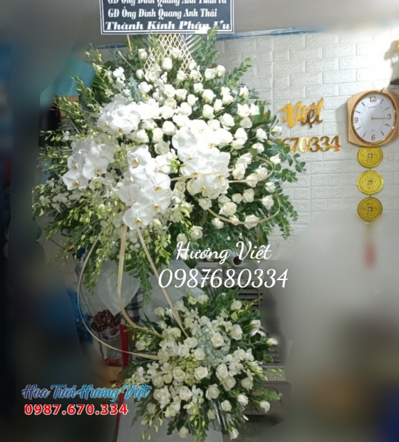 cửa hàng hoa tang lễ ở Quận Gò Vấp