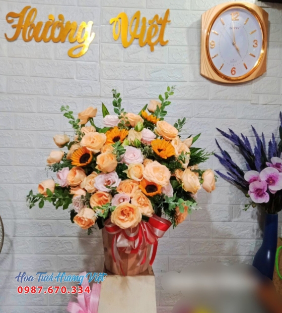 nơi bán hoa tặng 20.10 ở Quận Bình Tân