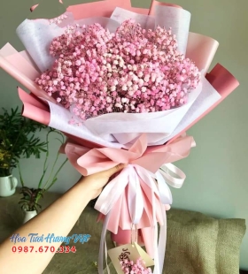 Hoa baby hồng tặng bạn gái ngày 14.2